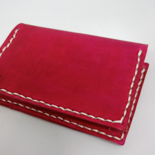 名刺・カード入れ（赤茶）