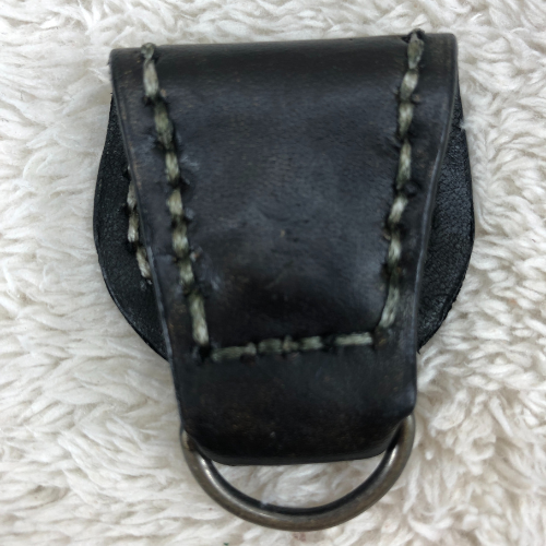 本革 キークリップ（黒） のサムネイル 5