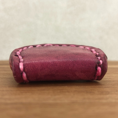 本革 キークリップ（赤茶） のサムネイル 3