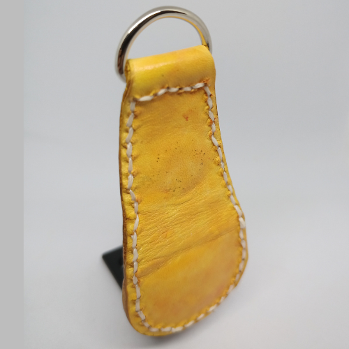 本革 キークリップ（黄） のサムネイル 6